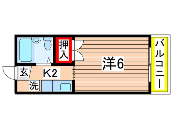 西都賀ハイリビング壱番館の物件間取画像